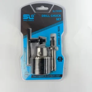 SL Drill Chuck Set 1/2" (13mm) with Key – Heavy Duty Professional Drill Chuck