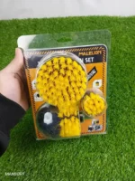 Drill Brush Set – 3 Piece Cleaning Brush Attachment Kit