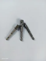 Socket Bit Adapter 3 Pcs Set – 1/4”, 3/8”, 1/2” Drive Impact Drill Adapters (Cr-V Steel)