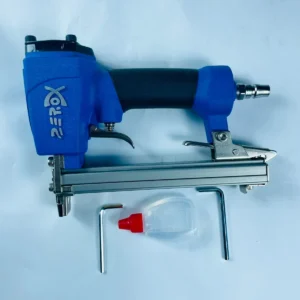 Air Stapler, Pneumatic Nailer Gun Kit with Carry Case – Heavy Duty Woodworking Tool 1013JC