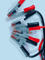 Car Battery Booster 800 AMP Cable 9.5ft with Clamps – Heavy Duty Jumper Cables for Cars & SUVs