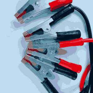 Car Battery Booster 800 AMP Cable 9.5ft with Clamps – Heavy Duty Jumper Cables for Cars & SUVs