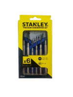 STANLEY Precision Screwdriver Set – 6 Pcs (Model 1-66-039)