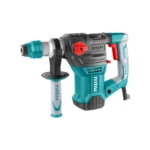 TOTAL Industrial Rotary Hammer - 1500W High Power SDS-Plus Drill - 32mm Capacity Heavy Duty Corded Drill with Carrying Case TH1153216