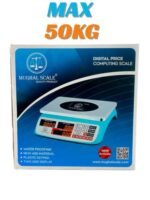 Mughal Digital Price Computing Scale – Waterproof ABS Body – Dual Display Weight Machine 50KG