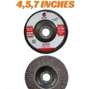 SMT Flap Disc Grit 80 for Angle Grinder – 100 x 16mm 4 inch,5 inch,7 inch