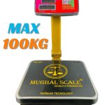 Mughal Scale MS-3034 Digital Price Computing Weighing Scale with Pole Display – 100KG Capacity
