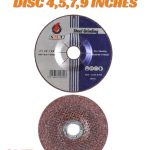 SMT Steel Grinding Disc 4 Inch (100mm) – Type 27 Metal Grinding Wheel for Angle Grinder Disc 4 inch, 5 inch, 7 inch, 9 inch