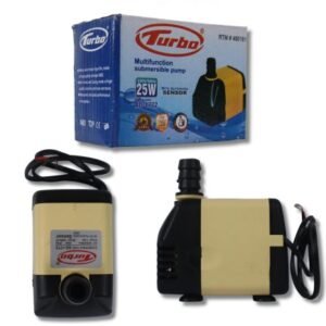Water Pump with Automatic Sensor Turbo 25W Multifunction Submersible – Model AD-1772
