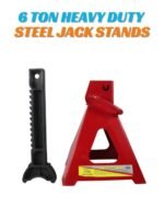 6 Ton Heavy Duty Steel Jack Stands - Ratchet Lock High-Lift Support for Cars, SUVs & Trucks