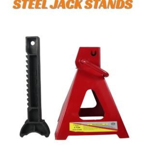 6 Ton Heavy Duty Steel Jack Stands - Ratchet Lock High-Lift Support for Cars, SUVs & Trucks