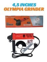 Olympia Heavy Duty Angle Grinder - Available in 4" (100mm) & 5" (125mm) Sizes - 1000W High Power Cutting & Grinding Tool