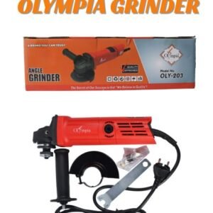 Olympia Heavy Duty Angle Grinder - Available in 4" (100mm) & 5" (125mm) Sizes - 1000W High Power Cutting & Grinding Tool