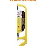 ZEROX 12" (300mm) Heavy Duty Adjustable Hacksaw Frame - Professional Metal & PVC Cutting Saw with Ergonomic Handle