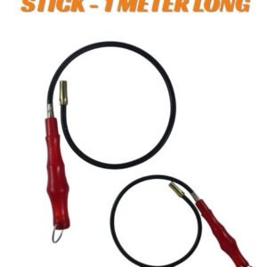 1-Meter Long Flexible Magnetic Pick-Up Tool - Heavy Duty Extendable Magnet Stick for Retrieving Bolts, Nuts & Keys