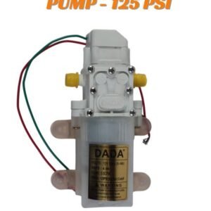 DADA 12V DC High Pressure Diaphragm Water Pump - 125 PSI Self-Priming Pump for Agricultural Sprayers & Car Wash