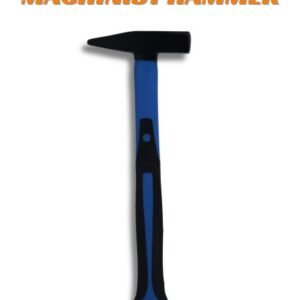 Wika Professional Machinist Hammer - Drop-Forged Carbon Steel Hammer Head - Ergonomic PP and TPR Non-Slip Handle - High-Grade Industrial Tool