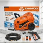 Daewoo DAX120-1400G High Pressure Washer - 120 Bar 1400W Portable Car Washer & Home Cleaning Machine
