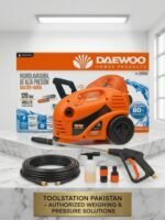 Daewoo DAX120-1400G High Pressure Washer - 120 Bar 1400W Portable Car Washer & Home Cleaning Machine