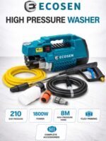 ECOSEN EC-Q2 Professional High Pressure Washer - Heavy Duty Portable Car Washer & Home Cleaning Pump 60-210 bar