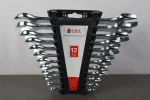 SMT 12-Piece Double Open End Wrench Set – Professional Spanner Set (6-32mm)
