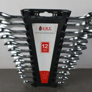 SMT 12-Piece Double Open End Wrench Set – Professional Spanner Set (6-32mm)