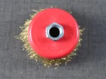 Golden Wire Cup Brush for Angle Grinder – M10 / M14 Thread
