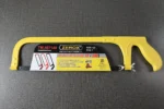 ZEROX 12" (300mm) Heavy Duty Adjustable Hacksaw Frame - Professional Metal & PVC Cutting Saw with Ergonomic Handle