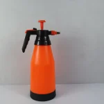 2-Liter Hand Compression Pressure Sprayer - Adjustable Brass Nozzle Pump Spray Bottle for Garden, Cleaning & Car Wash
