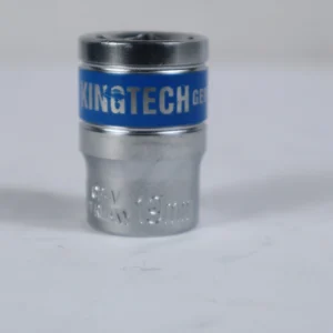 Kingtech 19mm Professional Drive Socket - CR-V Chrome Vanadium Steel - German Standard Metric Socket for Automotive & Industrial Repair