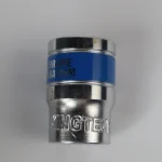 Kingtech 19mm Professional Drive Socket - CR-V Chrome Vanadium Steel - German Standard Metric Socket for Automotive & Industrial Repair