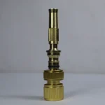 Heavy Duty Brass Direct Spray Gun Set - High-Pressure Adjustable Hose Nozzle with Quick Connector for Car Wash & Garden Watering