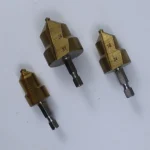 3-Piece HSS Mouth Lift Drill Set - Titanium Coated Step Drill Bits for Thin Sheet Metal & Car Bodywork WORKZONE