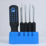 Wika 8-in-1 Professional Screwdriver Set (WK17042) - Multi-Purpose Awl & Pry Tool Kit with Interchangeable Magnetic Tips for Home & Electronics