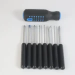 Wika 8-in-1 Professional Screwdriver Set (WK17042) - Multi-Purpose Awl & Pry Tool Kit with Interchangeable Magnetic Tips for Home & Electronics