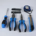 25-Piece Professional Combination Tool Set (WK17084) - Heavy Duty Home & Garage Repair Kit with Pliers, Screwdriver & Bits WIKA