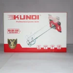 Kundi KD-EM-110C Electric Mixer Machine 1200W – Heavy Duty Paint & Cement Mixer