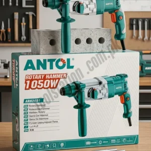 Antol 26mm Rotary Hammer Drill 1050W – Model ARH2601 | Heavy Duty 3-Function Demolition Hammer with 100% Copper Motor