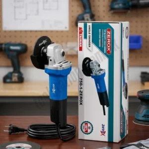 ZEROX Angle Grinder 750W Professional – Model 750-1-ZEROX | 4 inch Heavy Duty Electric Cutter & Sander Machine with 100% Copper Motor