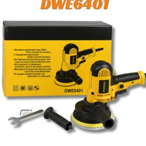 Electric Polisher Machine Heavy Duty Variable Speed Car Polisher Buffer Grinder DWE6401