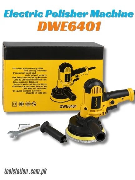 Electric Polisher Machine Heavy Duty Variable Speed Car Polisher Buffer Grinder DWE6401 Electric Polisher Machine Heavy Duty Variable Speed Car Polisher Buffer Grinder DWE6401