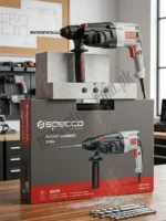 Specco 26mm Rotary Hammer Drill 850W – Model SP-7011 | Heavy Duty SDS Plus Power Hammer for Concrete & Demolition