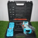 Antol 20V Cordless Brushless Impact Drill Set (40N.m) – Model ACID-20D03BL | 28 Pcs/Set Heavy Duty Screwdriver & Hammer Drill with 2 Batteries