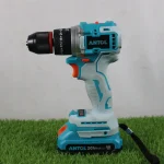 Antol 20V Cordless Brushless Impact Drill Set (40N.m) – Model ACID-20D03BL | 28 Pcs/Set Heavy Duty Screwdriver & Hammer Drill with 2 Batteries