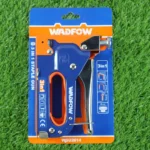 Wadfow 3-in-1 Staple Gun Heavy Duty – Model WGU2614 | Professional Hand Tacker with Adjustable Pressure for Upholstery, Carpentry & Cable Fastening