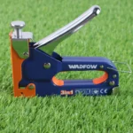 Wadfow 3-in-1 Staple Gun Heavy Duty – Model WGU2614 | Professional Hand Tacker with Adjustable Pressure for Upholstery, Carpentry & Cable Fastening