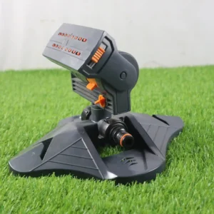 Automatic Oscillating Lawn Sprinkler – Adjustable Multi-Nozzle Garden Water Sprayer with Heavy Duty Base Gear for Yard Cooling & Grass Irrigation