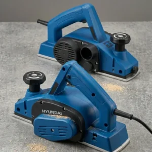 Hyundai 560W Electric Planer Model HP560-PL – Professional Wood Smoothing Tool, 82mm Planing Width with 0-1mm Depth Adjustment