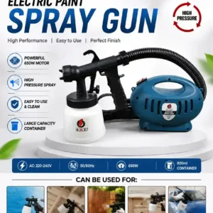 SMT Paint Spray Gun Professional High-Pressure - Efficient Paint Sprayer for Walls, Furniture, and Automotive paint zoom SMT 2500