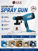 SMT Electric Spray Gun – Professional High-Pressure Handheld Paint Sprayer for Home, Automotive & Industrial Use SMT 2501
